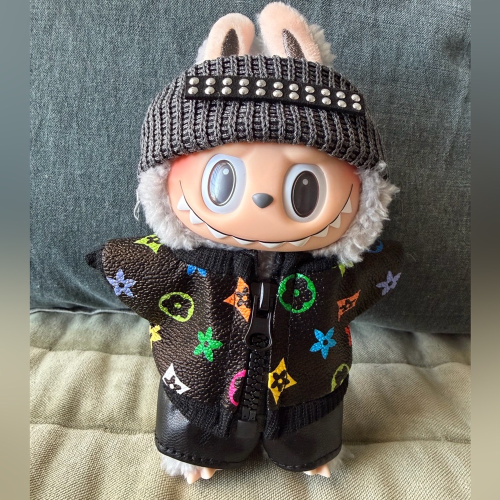 Labubu Colorful LV style outfit.